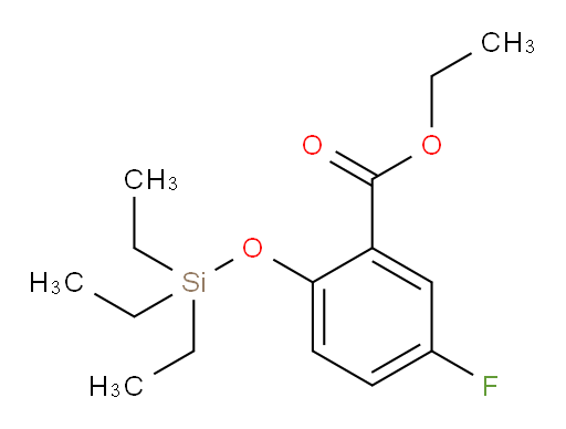 ethyl 5-fluoro-2-((triethylsilyl)oxy)benzoate