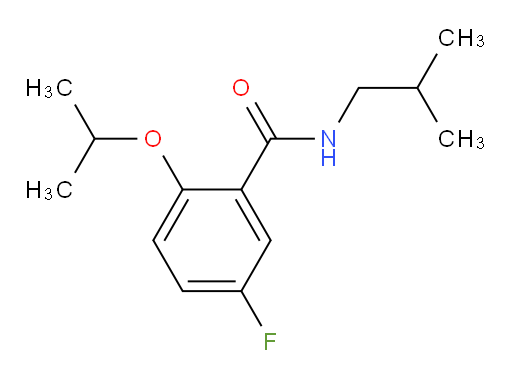 5-fluoro-N-isobutyl-2-isopropoxybenzamide