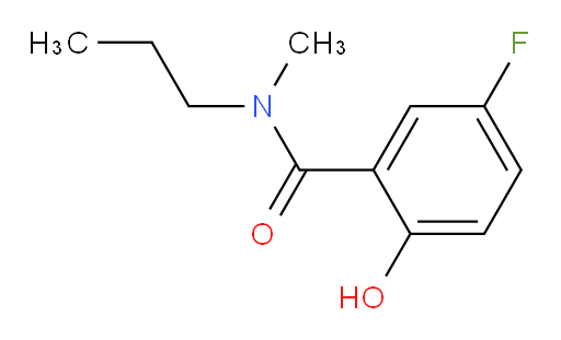 5-fluoro-2-hydroxy-N-methyl-N-propylbenzamide