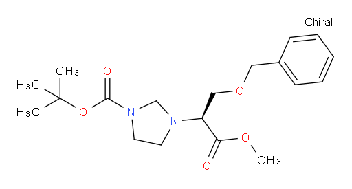 (S)-tert-butyl 3-(3-(benzyloxy)-1-methoxy-1-oxopropan-2-yl)imidazolidine-1-carboxylate