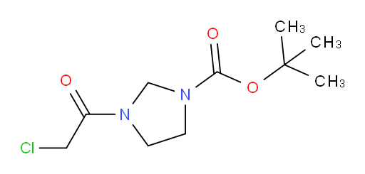 tert-butyl 3-(2-chloroacetyl)imidazolidine-1-carboxylate
