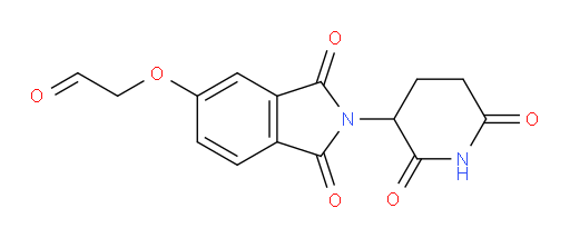 2-((2-(2,6-dioxopiperidin-3-yl)-1,3-dioxoisoindolin-5-yl)oxy)acetaldehyde