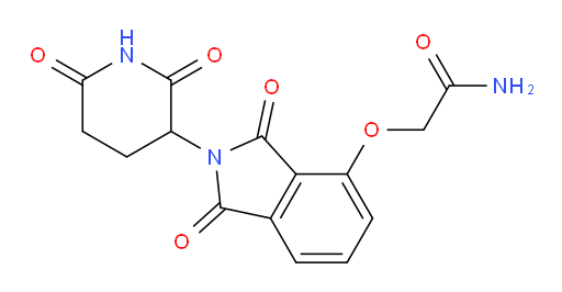 2-((2-(2,6-dioxopiperidin-3-yl)-1,3-dioxoisoindolin-4-yl)oxy)acetamide