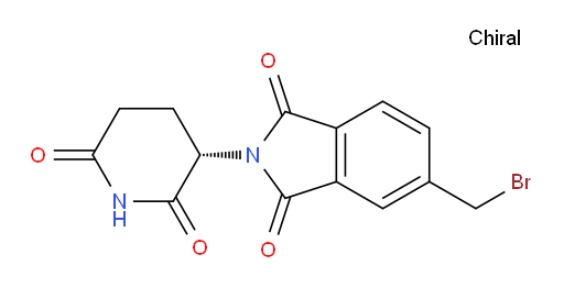 (S)-5-(bromomethyl)-2-(2,6-dioxopiperidin-3-yl)isoindoline-1,3-dione