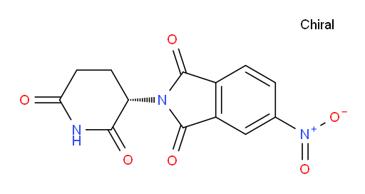 (S)-2-(2,6-dioxopiperidin-3-yl)-5-nitroisoindoline-1,3-dione