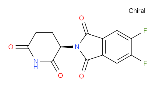 (R)-2-(2,6-dioxopiperidin-3-yl)-5,6-difluoroisoindoline-1,3-dione