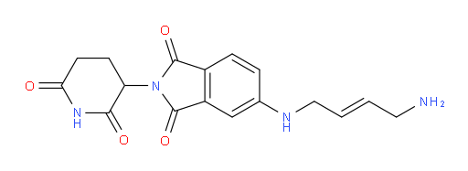 (E)-5-((4-aminobut-2-en-1-yl)amino)-2-(2,6-dioxopiperidin-3-yl)isoindoline-1,3-dione