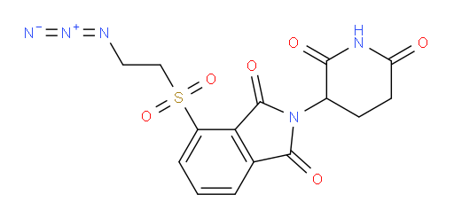 4-((2-azidoethyl)sulfonyl)-2-(2,6-dioxopiperidin-3-yl)isoindoline-1,3-dione