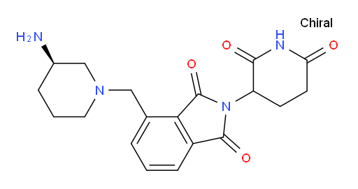 4-(((R)-3-aminopiperidin-1-yl)methyl)-2-(2,6-dioxopiperidin-3-yl)isoindoline-1,3-dione