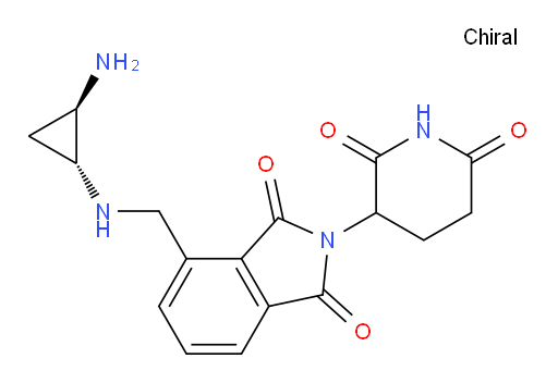 4-((((1R,2R)-2-aminocyclopropyl)amino)methyl)-2-(2,6-dioxopiperidin-3-yl)isoindoline-1,3-dione