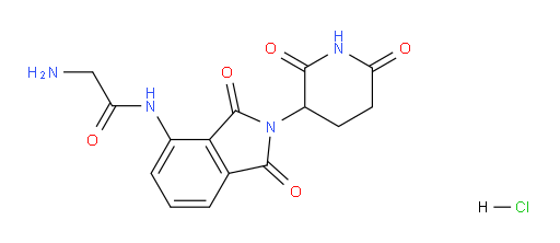 2-amino-N-(2-(2,6-dioxopiperidin-3-yl)-1,3-dioxoisoindolin-4-yl)acetamide hydrochloride