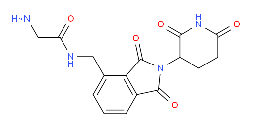 2-amino-N-((2-(2,6-dioxopiperidin-3-yl)-1,3-dioxoisoindolin-4-yl)methyl)acetamide