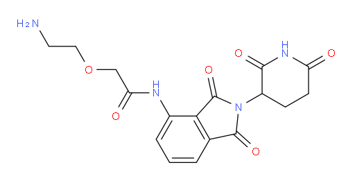 2-(2-aminoethoxy)-N-(2-(2,6-dioxopiperidin-3-yl)-1,3-dioxoisoindolin-4-yl)acetamide