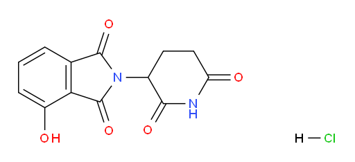 2-(2,6-dioxopiperidin-3-yl)-4-hydroxyisoindoline-1,3-dione hydrochloride