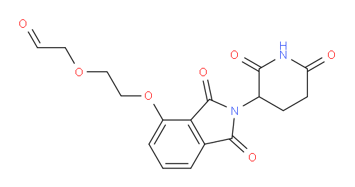 2-(2-((2-(2,6-dioxopiperidin-3-yl)-1,3-dioxoisoindolin-4-yl)oxy)ethoxy)acetaldehyde