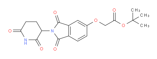 tert-butyl 2-((2-(2,6-dioxopiperidin-3-yl)-1,3-dioxoisoindolin-5-yl)oxy)acetate