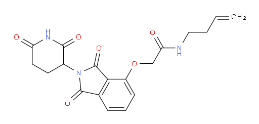 N-(but-3-en-1-yl)-2-((2-(2,6-dioxopiperidin-3-yl)-1,3-dioxoisoindolin-4-yl)oxy)acetamide