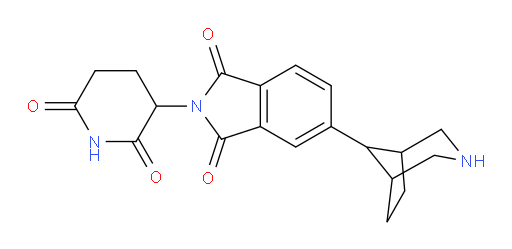 5-(3-azabicyclo[3.2.1]octan-8-yl)-2-(2,6-dioxopiperidin-3-yl)isoindoline-1,3-dione