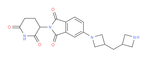 5-(3-(azetidin-3-ylmethyl)azetidin-1-yl)-2-(2,6-dioxopiperidin-3-yl)isoindoline-1,3-dione