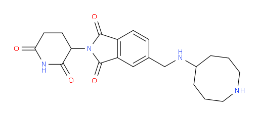 5-((azocan-5-ylamino)methyl)-2-(2,6-dioxopiperidin-3-yl)isoindoline-1,3-dione