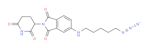 5-((5-azidopentyl)amino)-2-(2,6-dioxopiperidin-3-yl)isoindoline-1,3-dione