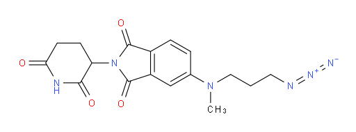 5-((3-azidopropyl)(methyl)amino)-2-(2,6-dioxopiperidin-3-yl)isoindoline-1,3-dione