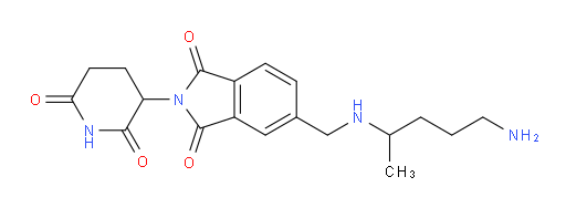 5-(((5-aminopentan-2-yl)amino)methyl)-2-(2,6-dioxopiperidin-3-yl)isoindoline-1,3-dione