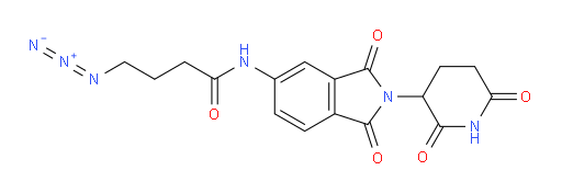 4-azido-N-(2-(2,6-dioxopiperidin-3-yl)-1,3-dioxoisoindolin-5-yl)butanamide