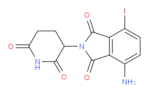 4-amino-2-(2,6-dioxopiperidin-3-yl)-7-iodoisoindoline-1,3-dione
