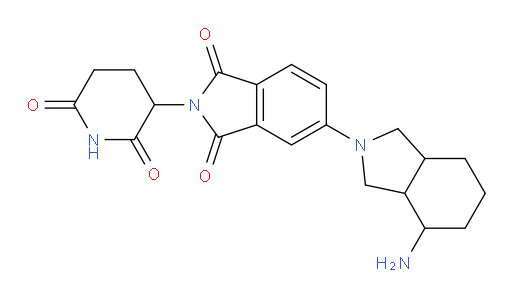 4-amino-2'-(2,6-dioxopiperidin-3-yl)-1,3,3a,4,5,6,7,7a-octahydro-1'H-[2,5'-biisoindole]-1',3'(2'H)-dione