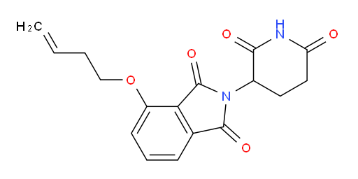 4-(but-3-en-1-yloxy)-2-(2,6-dioxopiperidin-3-yl)isoindoline-1,3-dione