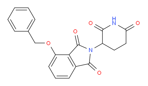 4-(benzyloxy)-2-(2,6-dioxopiperidin-3-yl)isoindoline-1,3-dione