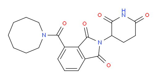 4-(azocane-1-carbonyl)-2-(2,6-dioxopiperidin-3-yl)isoindoline-1,3-dione