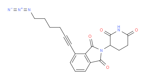 4-(6-azidohex-1-yn-1-yl)-2-(2,6-dioxopiperidin-3-yl)isoindoline-1,3-dione
