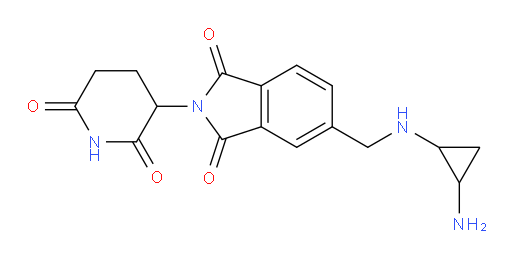 5-(((2-aminocyclopropyl)amino)methyl)-2-(2,6-dioxopiperidin-3-yl)isoindoline-1,3-dione