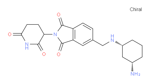 5-((((1R,3S)-3-aminocyclohexyl)amino)methyl)-2-(2,6-dioxopiperidin-3-yl)isoindoline-1,3-dione