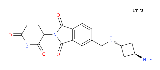 5-((((1r,3r)-3-aminocyclobutyl)amino)methyl)-2-(2,6-dioxopiperidin-3-yl)isoindoline-1,3-dione