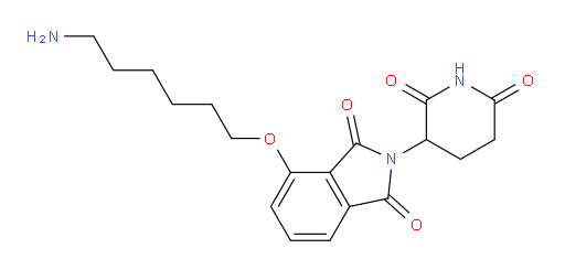 4-((6-aminohexyl)oxy)-2-(2,6-dioxopiperidin-3-yl)isoindoline-1,3-dione