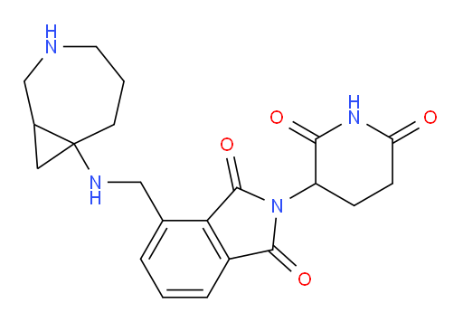 4-((3-azabicyclo[5.1.0]octan-7-ylamino)methyl)-2-(2,6-dioxopiperidin-3-yl)isoindoline-1,3-dione