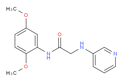 N-(2,5-dimethoxyphenyl)-2-(pyridin-3-ylamino)acetamide