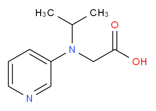 2-(isopropyl(pyridin-3-yl)amino)acetic acid