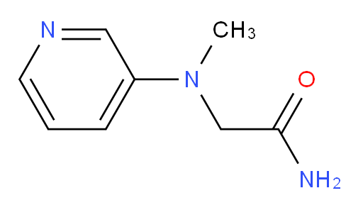 2-(methyl(pyridin-3-yl)amino)acetamide