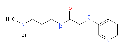 N-(3-(dimethylamino)propyl)-2-(pyridin-3-ylamino)acetamide