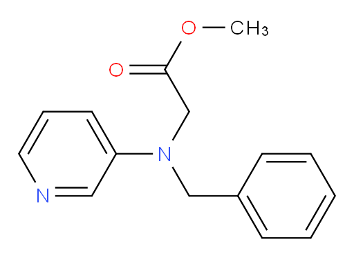 methyl 2-(benzyl(pyridin-3-yl)amino)acetate