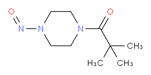 2,2-dimethyl-1-(4-nitrosopiperazin-1-yl)propan-1-one