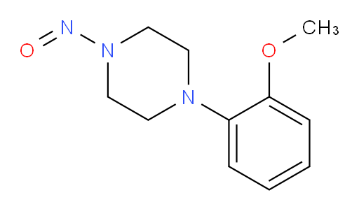 1-(2-methoxyphenyl)-4-nitrosopiperazine