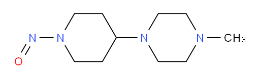 1-methyl-4-(1-nitrosopiperidin-4-yl)piperazine