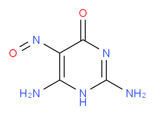2,6-Diamino-5-nitroso-4(3H)-pyrimidinone
