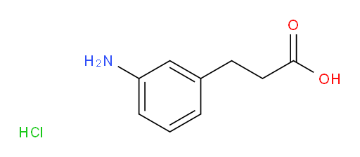 3-(3-aminophenyl)propanoic acid hydrochloride