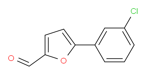 5-(3-chlorophenyl)furan-2-carbaldehyde